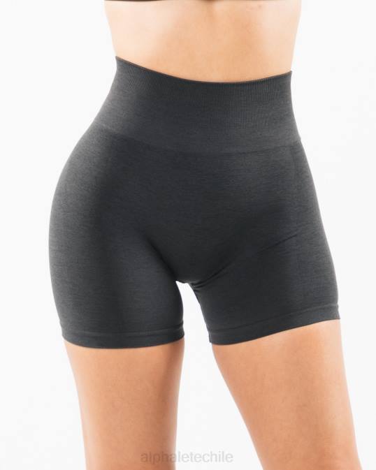 amplificar corto 4.5" mujer Alphalete 08R8344 ropa gris sombra