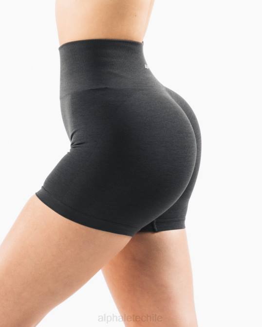 amplificar corto 4.5" mujer Alphalete 08R8344 ropa gris sombra