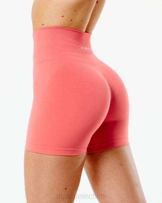amplificar corto 4.5" mujer Alphalete 08R8346 ropa píxel rosa