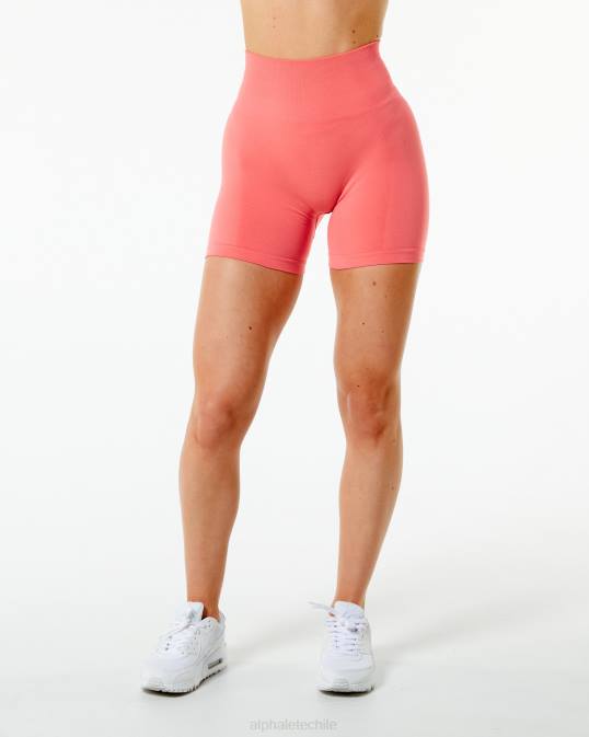 amplificar corto 4.5" mujer Alphalete 08R8346 ropa píxel rosa