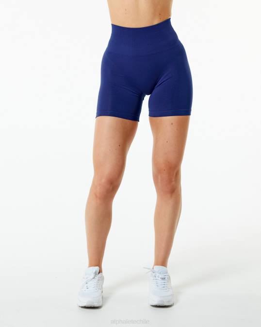 amplificar corto 4.5" mujer Alphalete 08R8348 ropa verdadero azul índigo