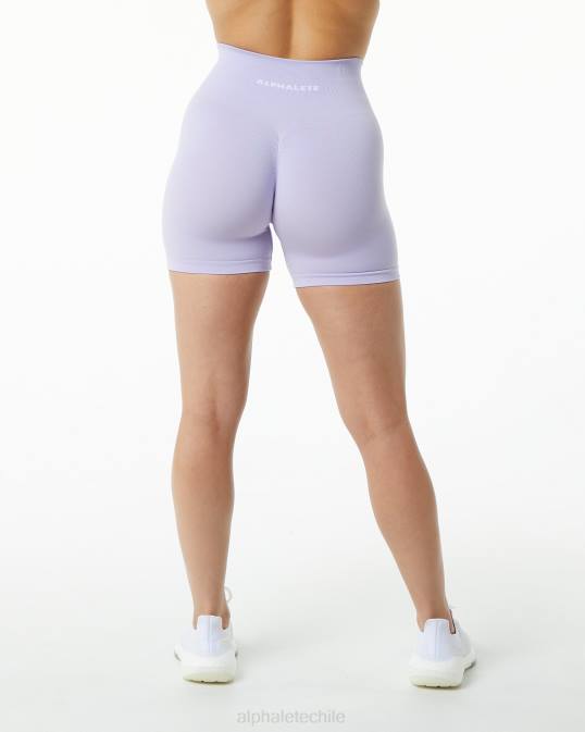 amplificar corto 4.5" mujer Alphalete 08R8351 ropa lila brumosa violeta