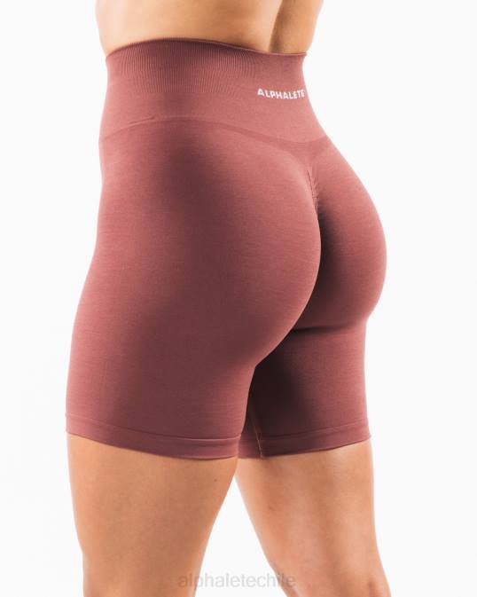 amplificar corto 6.5" mujer Alphalete 08R8354 ropa otoño rojo