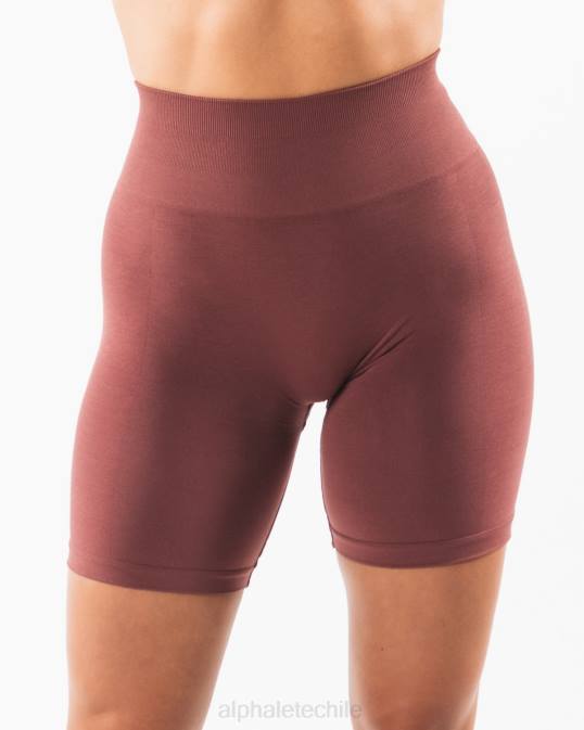 amplificar corto 6.5" mujer Alphalete 08R8354 ropa otoño rojo