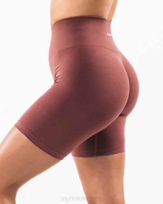 amplificar corto 6.5" mujer Alphalete 08R8354 ropa otoño rojo
