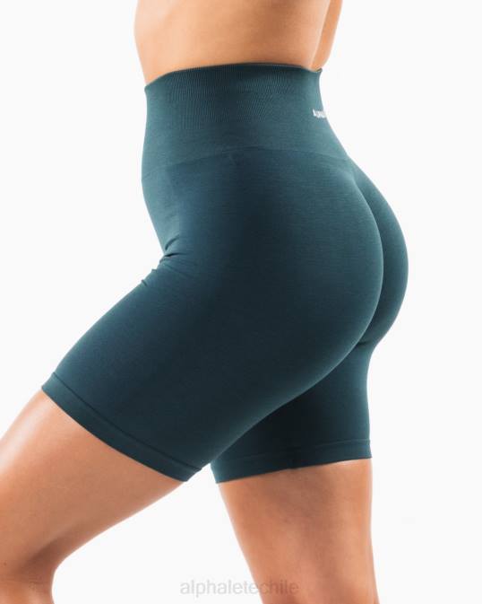 amplificar corto 6.5" mujer Alphalete 08R8357 ropa azul medianoche