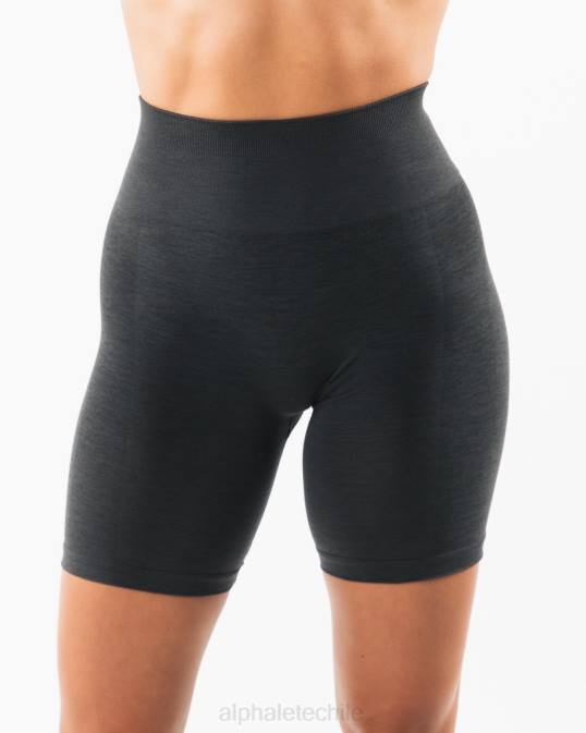 amplificar corto 6.5" mujer Alphalete 08R8358 ropa gris sombra
