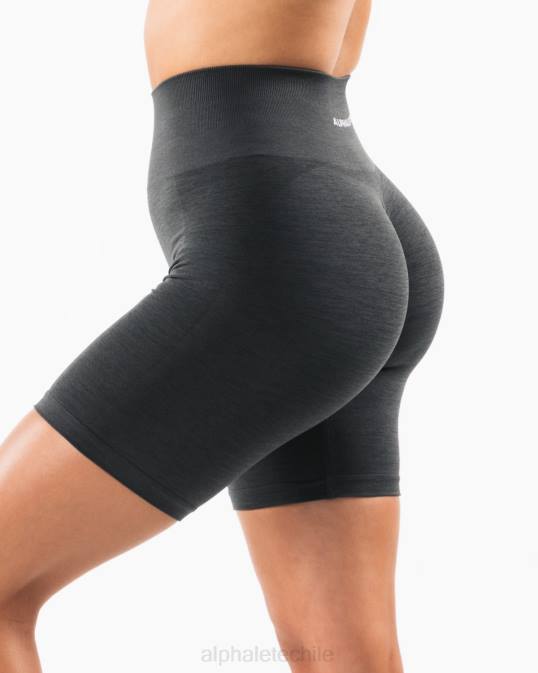 amplificar corto 6.5" mujer Alphalete 08R8358 ropa gris sombra