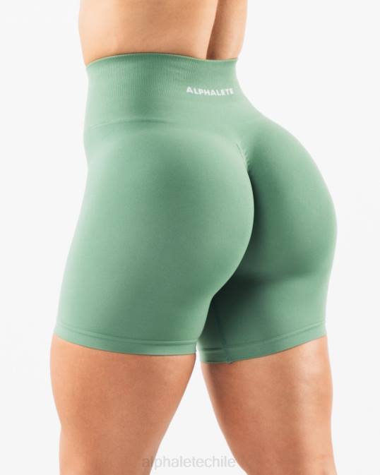 amplificar corto 6.5" mujer Alphalete 08R8359 ropa Jade verde