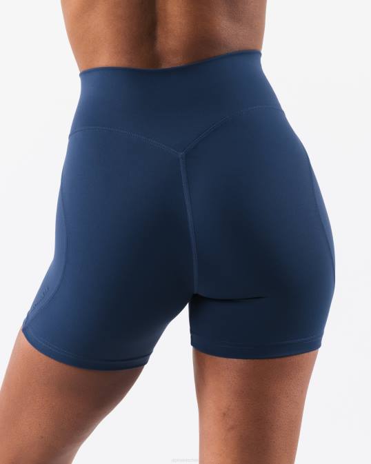 aura corta 5" mujer Alphalete 08R8301 ropa azul tinta