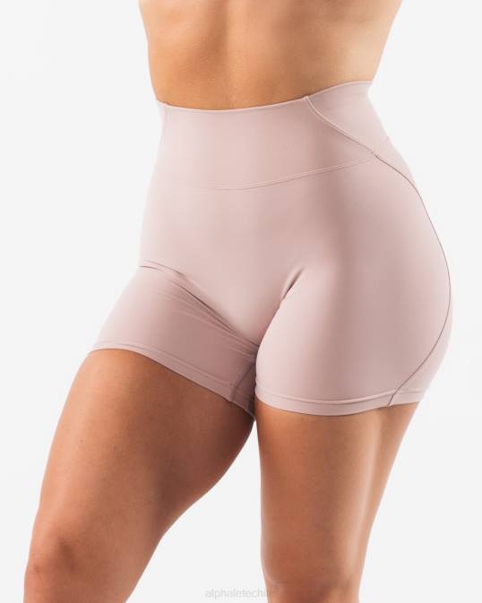 aura corta 5" mujer Alphalete 08R8307 ropa marrón porcelana
