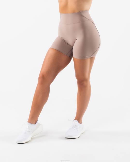 aura corta 5" mujer Alphalete 08R8308 ropa marrón arena
