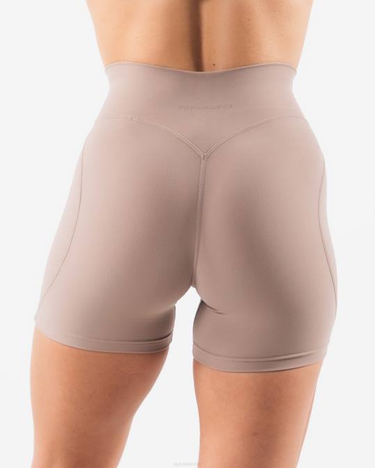 aura corta 5" mujer Alphalete 08R8308 ropa marrón arena