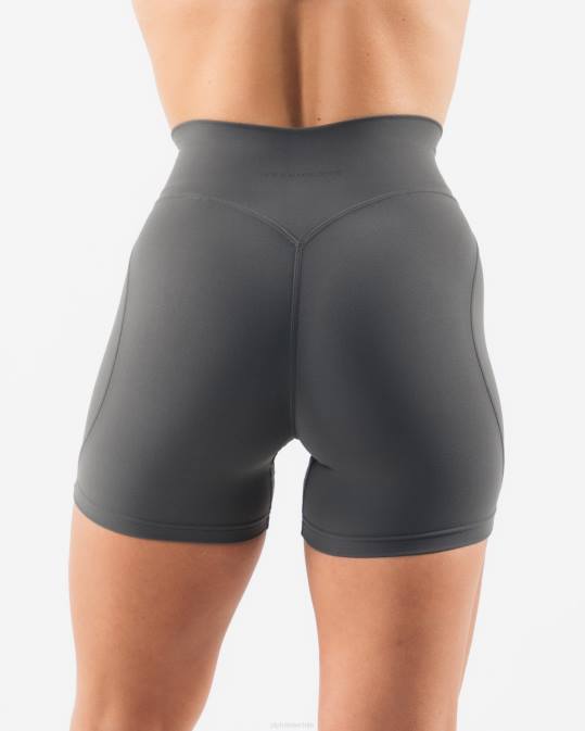 aura corta 5" mujer Alphalete 08R8309 ropa gris peltre