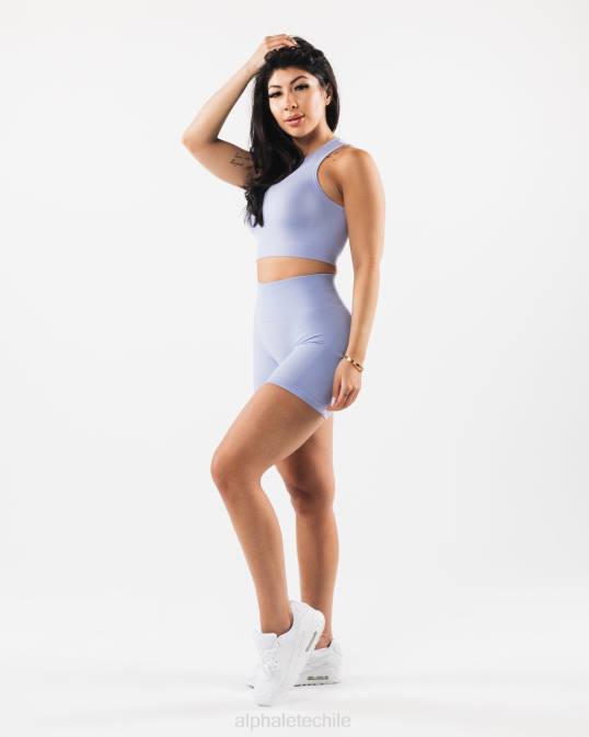 tanque de cultivo de estratos mujer Alphalete 08R8167 ropa azul místico