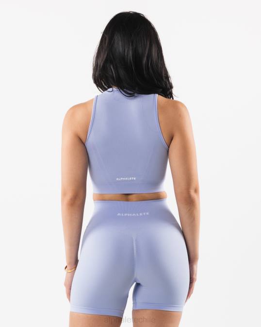 tanque de cultivo de estratos mujer Alphalete 08R8167 ropa azul místico