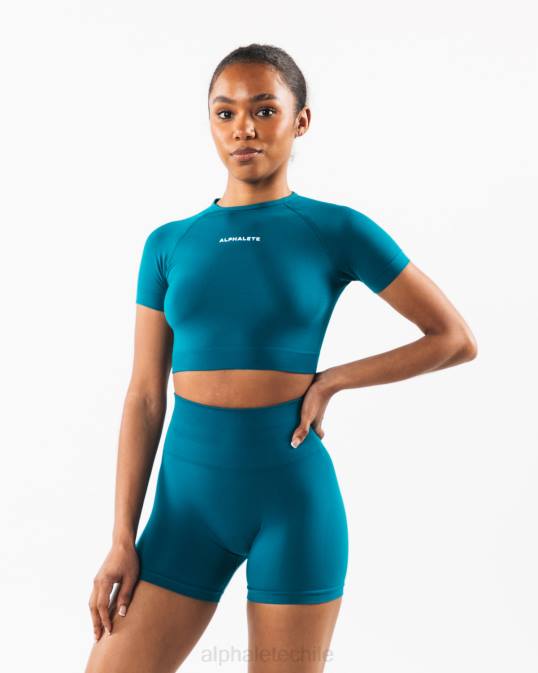 amplificar cultivo ss mujer Alphalete 08R8223 ropa océano galáctico azul