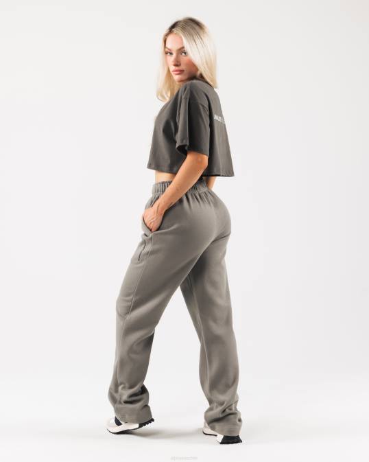 cultivo de origen mujer Alphalete 08R8191 ropa marrón peltre