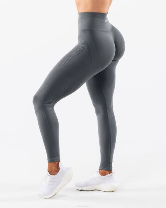 amplificar el contorno legging mujer Alphalete 08R8370 ropa rascacielos gris