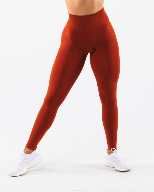 amplificar el contorno legging mujer Alphalete 08R8372 ropa Times Square rojo