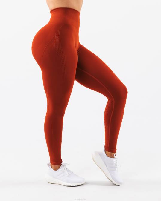 amplificar el contorno legging mujer Alphalete 08R8372 ropa Times Square rojo