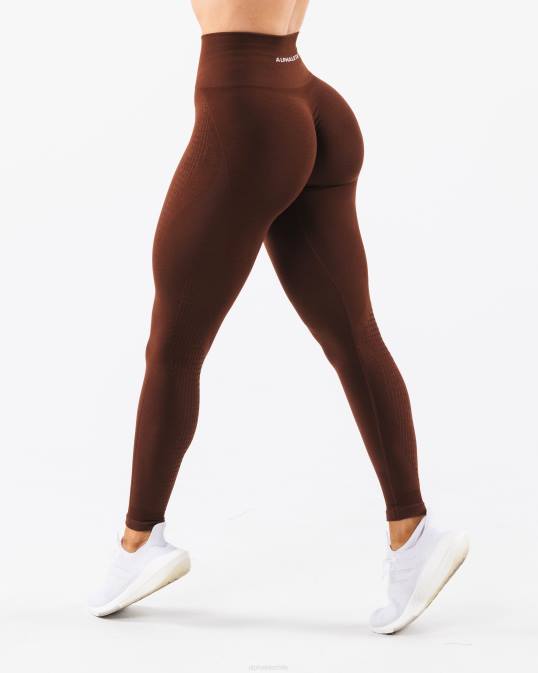 amplificar el contorno legging mujer Alphalete 08R8374 ropa marrón manhattan