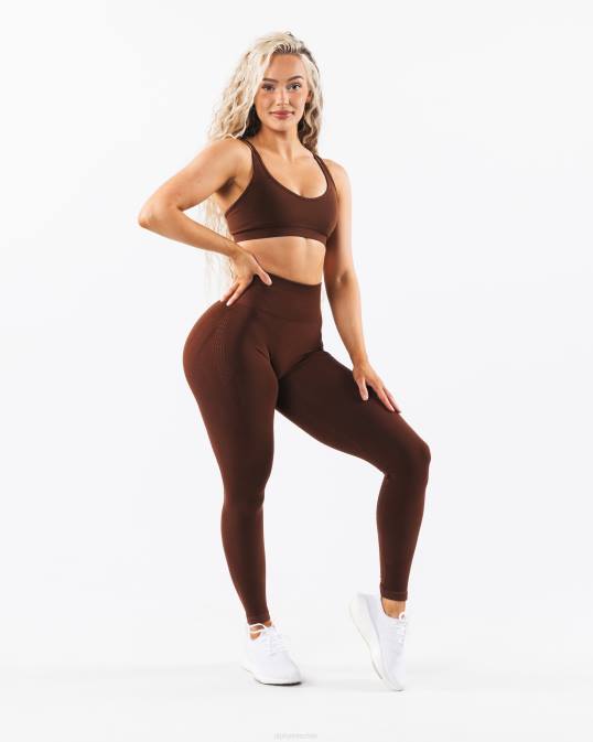 amplificar el contorno legging mujer Alphalete 08R8374 ropa marrón manhattan