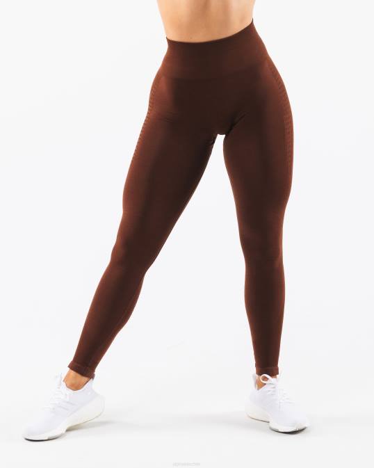 amplificar el contorno legging mujer Alphalete 08R8374 ropa marrón manhattan