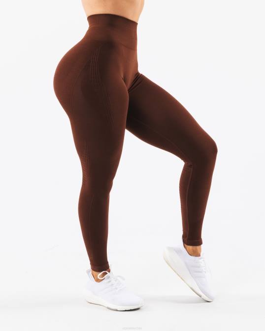 amplificar el contorno legging mujer Alphalete 08R8374 ropa marrón manhattan
