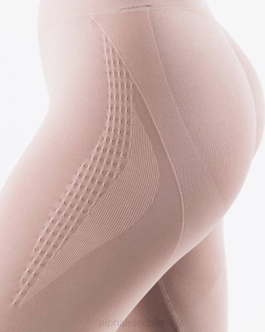 amplificar el contorno legging mujer Alphalete 08R8402 ropa marrón porcelana