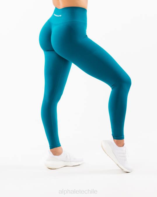 amplificar legging mujer Alphalete 08R8412 ropa océano galáctico azul