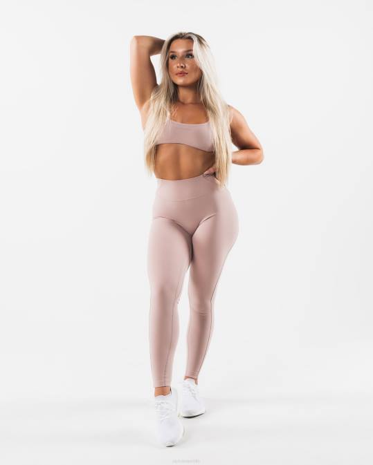 legging de aura mujer Alphalete 08R8393 ropa marrón porcelana