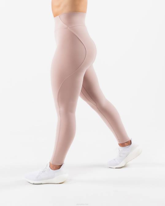 legging de aura mujer Alphalete 08R8393 ropa marrón porcelana