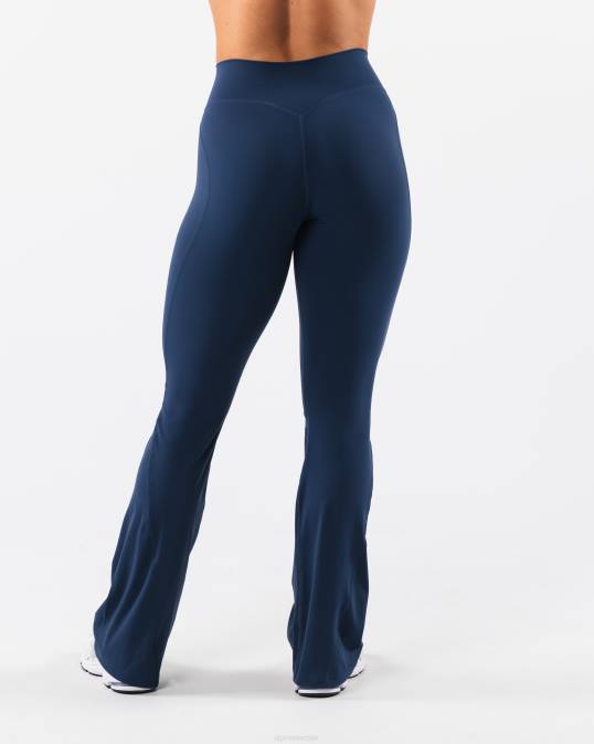 pantalón acampanado aura alto mujer Alphalete 08R8386 ropa azul tinta