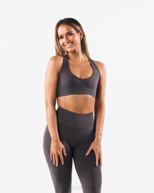 amplificar el contorno del sujetador mujer Alphalete 08R864 ropa gris peltre