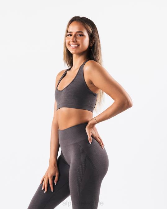 amplificar el contorno del sujetador mujer Alphalete 08R864 ropa gris peltre