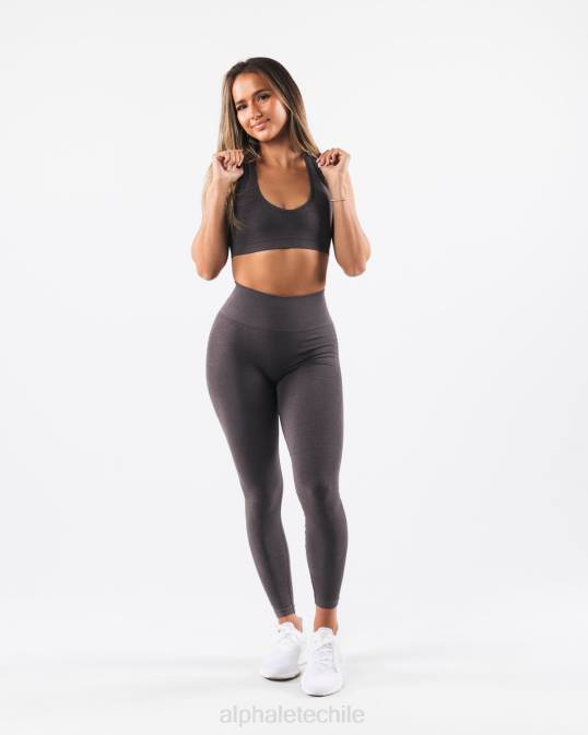 amplificar el contorno del sujetador mujer Alphalete 08R864 ropa gris peltre