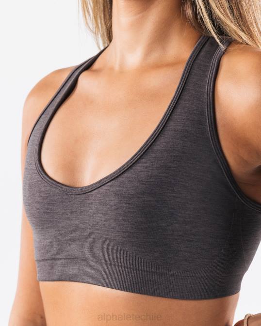 amplificar el contorno del sujetador mujer Alphalete 08R864 ropa gris peltre
