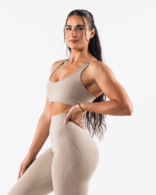 amplificar excel sujetador mujer Alphalete 08R83 ropa gran central marrón