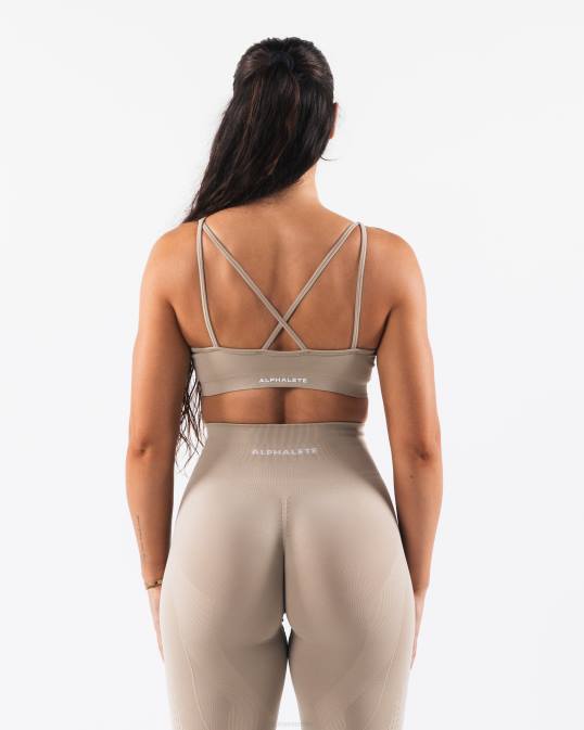 amplificar excel sujetador mujer Alphalete 08R83 ropa gran central marrón