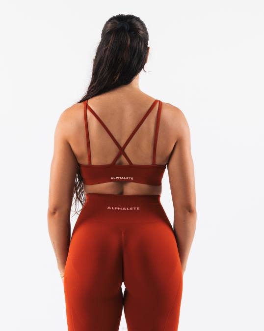 amplificar excel sujetador mujer Alphalete 08R88 ropa Times Square rojo