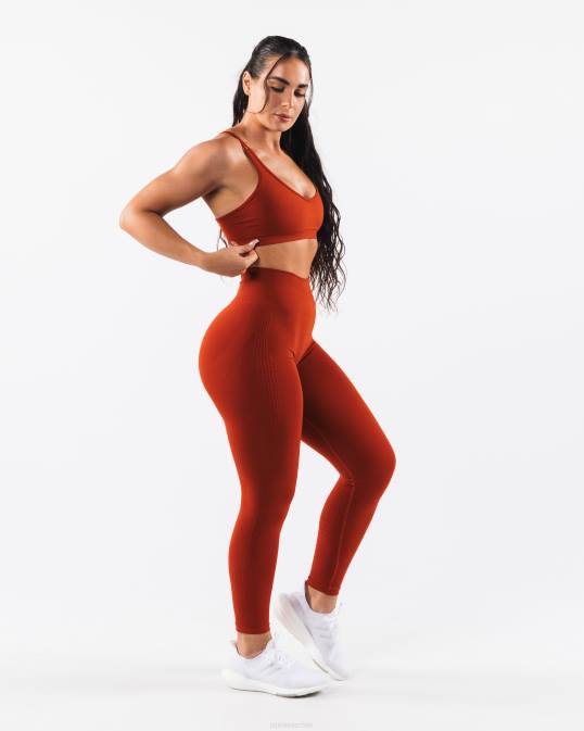 amplificar excel sujetador mujer Alphalete 08R88 ropa Times Square rojo