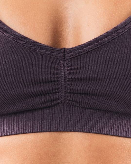 amplificar sujetador halter mujer Alphalete 08R822 ropa paloma morada