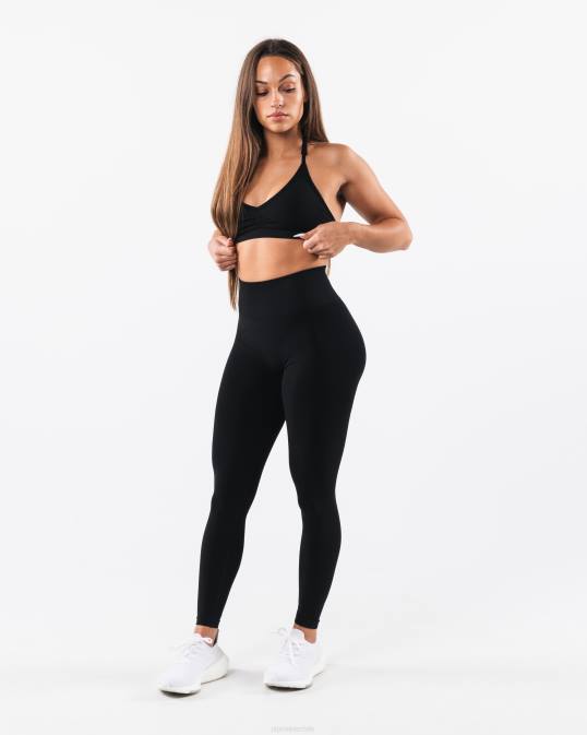 amplificar sujetador halter mujer Alphalete 08R824 ropa negro