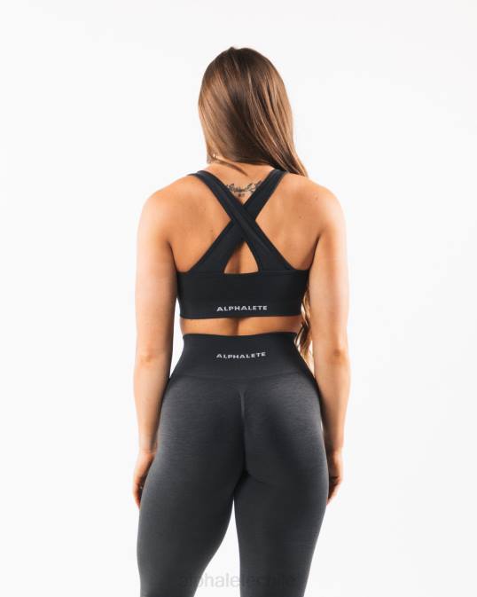 amplificar sujetador mujer Alphalete 08R8115 ropa gris sombra