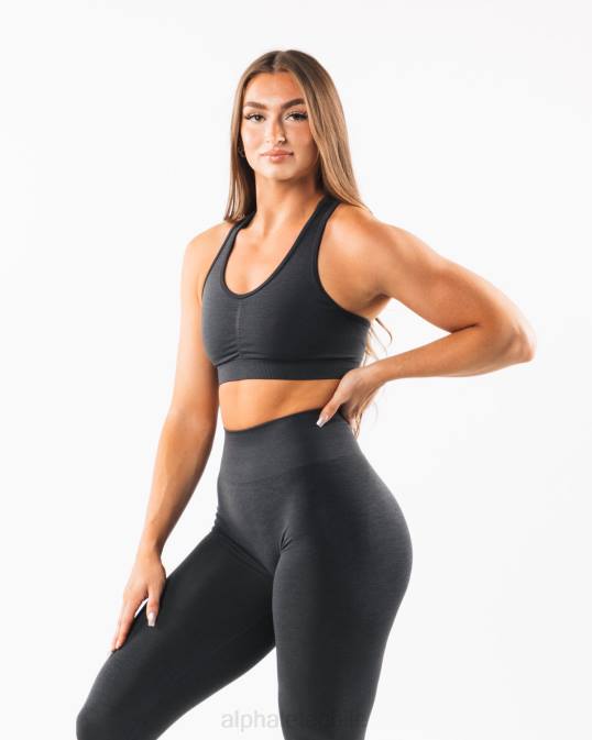 amplificar sujetador mujer Alphalete 08R8115 ropa gris sombra