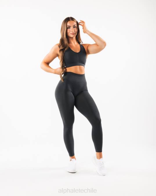 amplificar sujetador mujer Alphalete 08R8115 ropa gris sombra