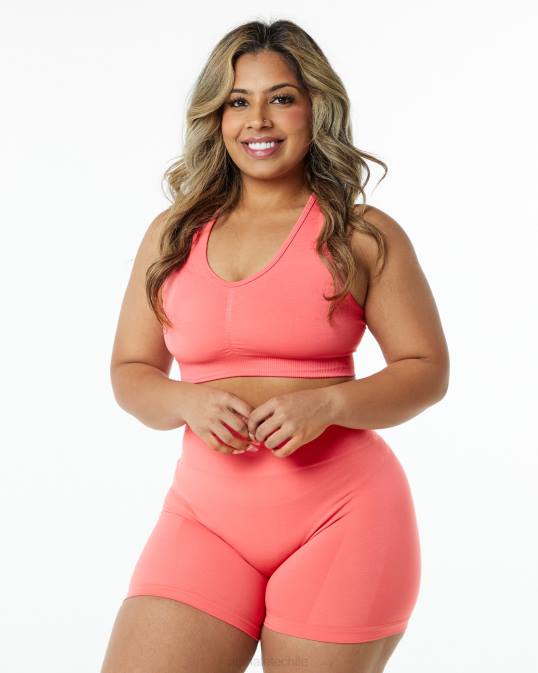 amplificar sujetador mujer Alphalete 08R8116 ropa píxel rosa