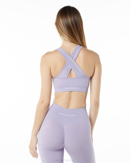 amplificar sujetador mujer Alphalete 08R8128 ropa lila brumosa violeta