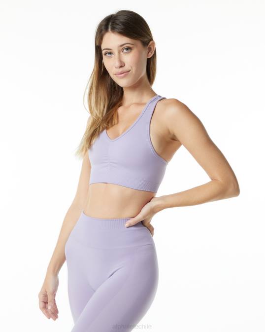 amplificar sujetador mujer Alphalete 08R8128 ropa lila brumosa violeta